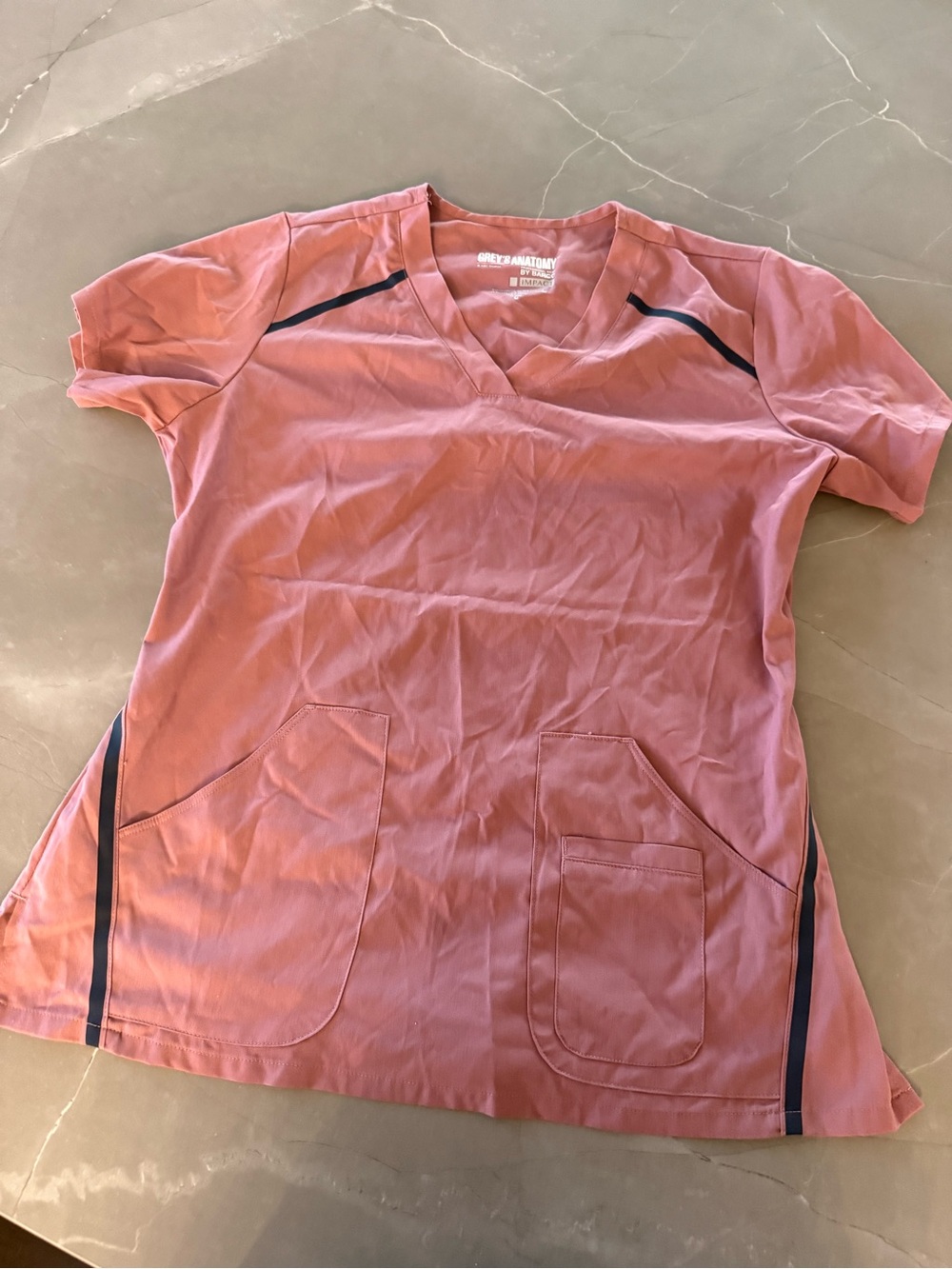 Barco Uniforms V-Neck Scrub Top - Mauve